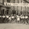 Gara di biciclette femminile, 1942